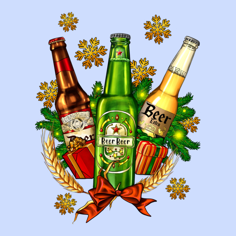 Beer Bottle Party Set For Christmas Urban Heavy Tee by AdoDesignShop | Teevron