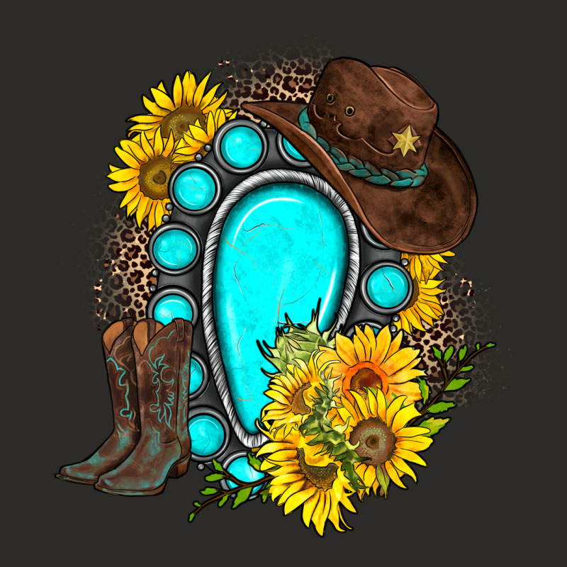 Western Turquoise Gemstone Heavy Core Tee by Zillion Design Studio | Teevron