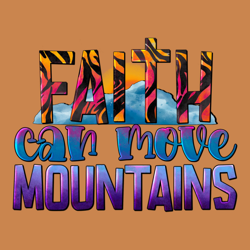 Faith Can Move Mountains Heavyweight Hoodie by LillyAllenDesigns | Teevron