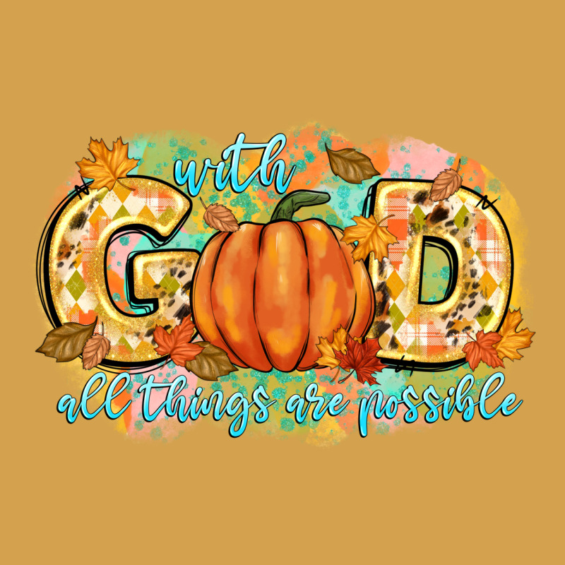 With God All Things Are Possible Urban Hoodie by CowGirlArtShop | Teevron