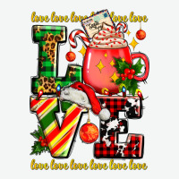 Love With Coffee Cup And Christmas Lights Urban Heavy Tee | Teevron