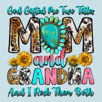 God Gifted Me Two Titles Mom And Grandma And I Roc Ladies Tee | Teevron