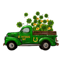 st patricks truck shamrock horseshoe gold | Teevron