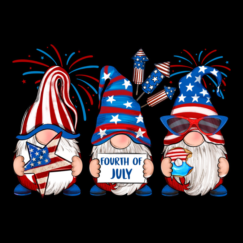 Fourth Of July Gnomes Ladies Tee by RanaPortraitStore | Teevron