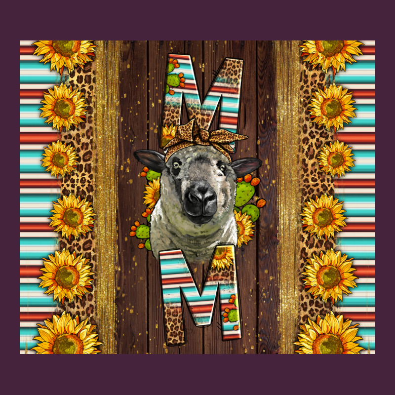 Western Hampshire Sheep Mom Long Sleeve Tee by LillyAllenDesigns | Teevron