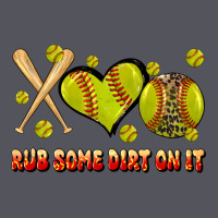 Rub Some Dirt On It Softball Vintage Hoodie | Teevron
