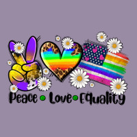 Peace Love  Equality Classic Tee | Teevron