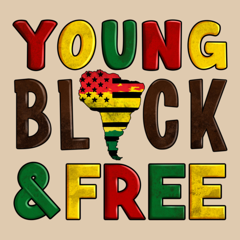 Young Black And Free Heavyweight Sweatshirt by Artiststas | Teevron
