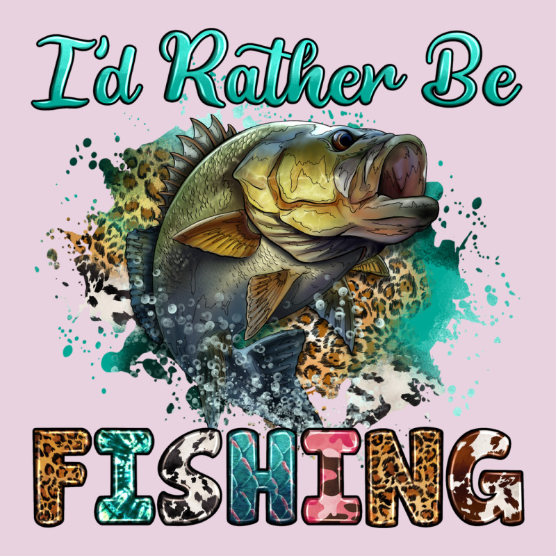 I'd Rather Be Fishing Ladies Tee by RanaPortraitStore | Teevron