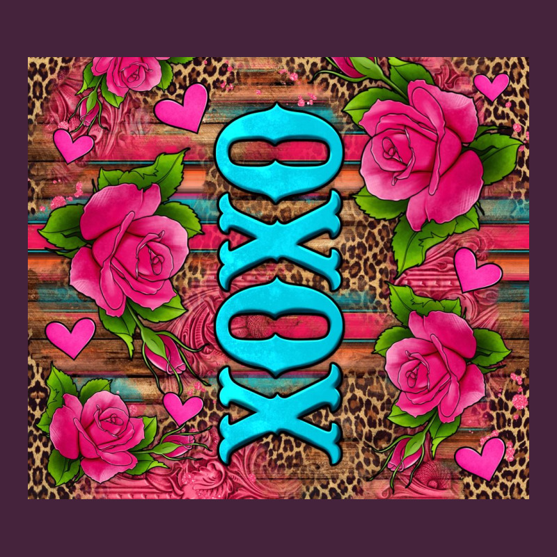 Xoxo Valentine's Day Pink Roses And Hearts Long Sleeve Tee by Jasminsmagicworld | Teevron