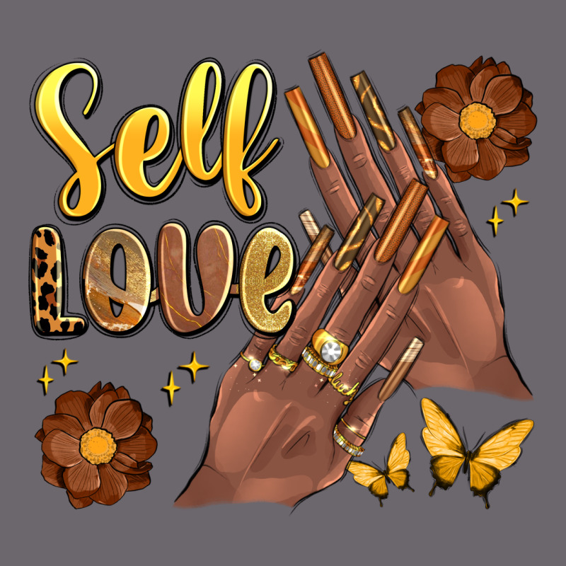 Black Woman Self Love Nails Premium Sweatshirt by Artiststas | Teevron
