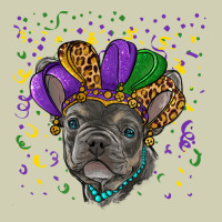 Mardi Gras French Bulldog Heavy Core Tee | Teevron