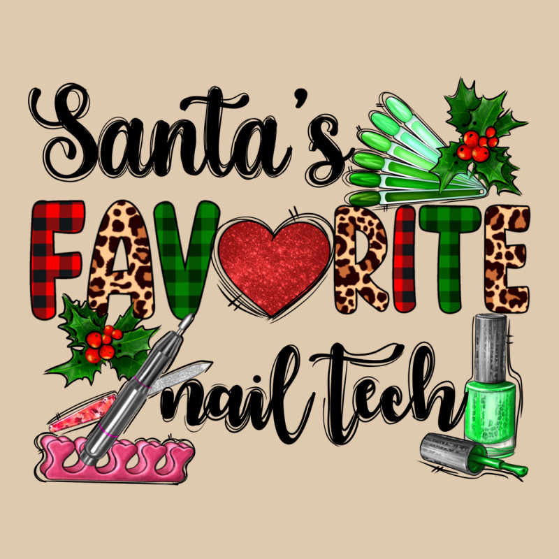 Santa's Favorite Nail Tech Heavyweight Sweatshirt by AdoDesignShop | Teevron