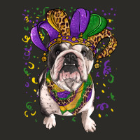 Mardi Gras Hat  English Bulldog Heavy Core Tee | Teevron