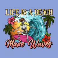 Life Is A Beach Make Waves Skeleton Long Sleeve Tee | Teevron