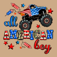 All American Boy  Monsterr Truck Vintage Hoodie | Teevron