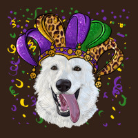 Mardi Gras Hat  White Shepherd Heavy Core Tee | Teevron