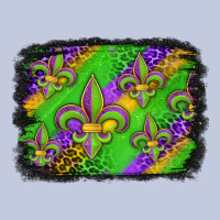 Mardi Gras Fleur De Lis Background Long Sleeve Tee | Teevron
