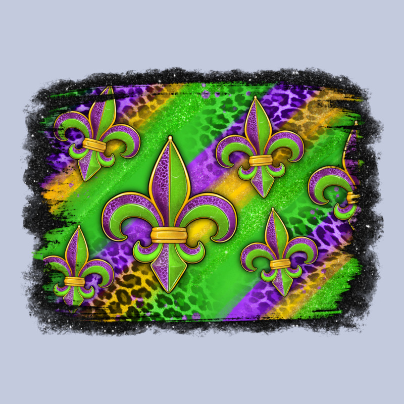 Mardi Gras Fleur De Lis Background Long Sleeve Tee by Jasminsmagicworld | Teevron