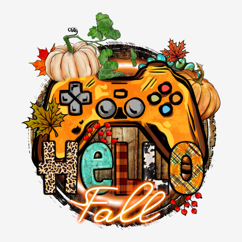 Hello Fall Gamer Urban Hoodie by CowGirlArtShop | Teevron