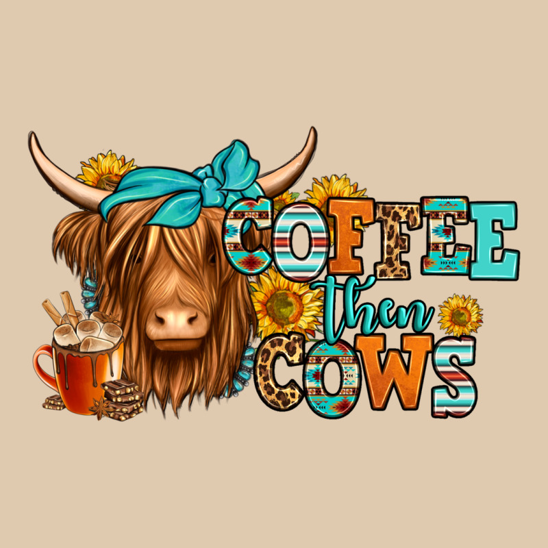 Coffee Then Cows Longhaired Cow Heavyweight Sweatshirt by Jasminsmagicworld | Teevron