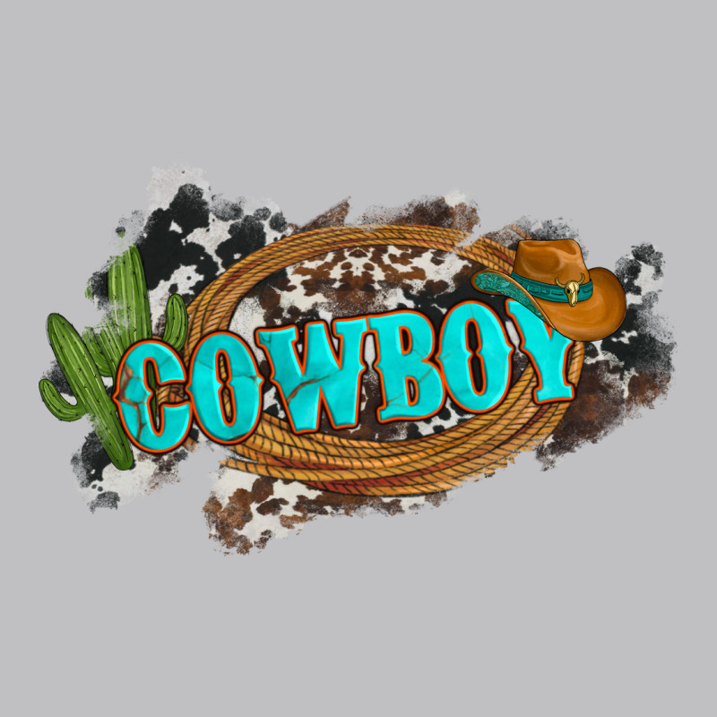 Western Cowboy And Hat With Cactus And Cowhide Classic Tee by Artiststas | Teevron