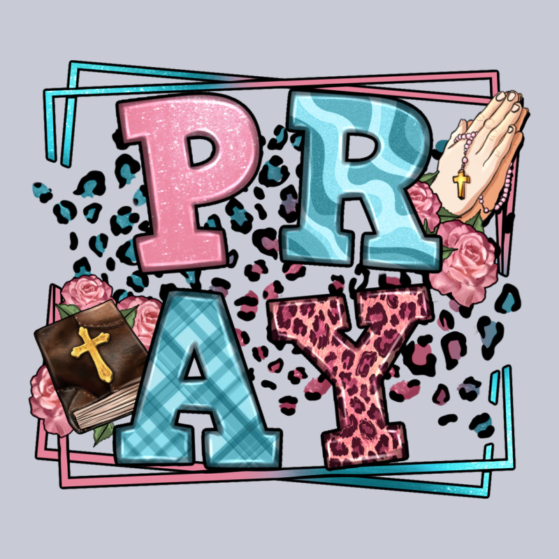 Pray Leopard Frame Heavyweight Hoodie by LillyAllenDesigns | Teevron