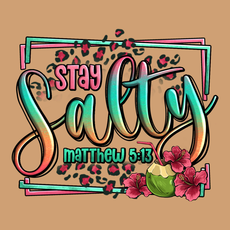 Stay Salty Matthew 5 13 Summer Vintage Tee by Jasminsmagicworld | Teevron