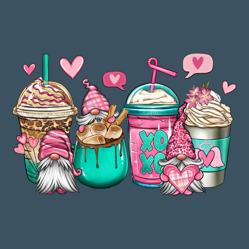 Valentines Day Gnomes Coffee Cups Urban Heavy Tee by Jasminsmagicworld | Teevron