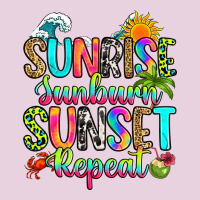 Sunrise Sunburn Sunset Repeat Ladies Tee | Teevron