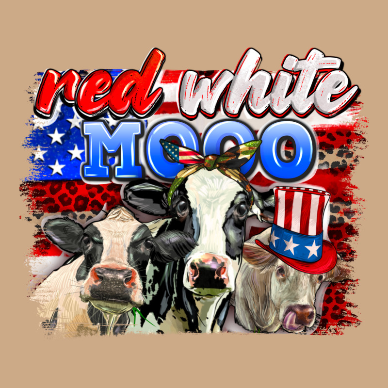 Red White Moo Vintage Hoodie by AdoDesignShop | Teevron