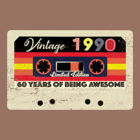Vintage 1990 60th Birthday Cassette 30 Years Old 60 Years Premium Hoodie | Teevron
