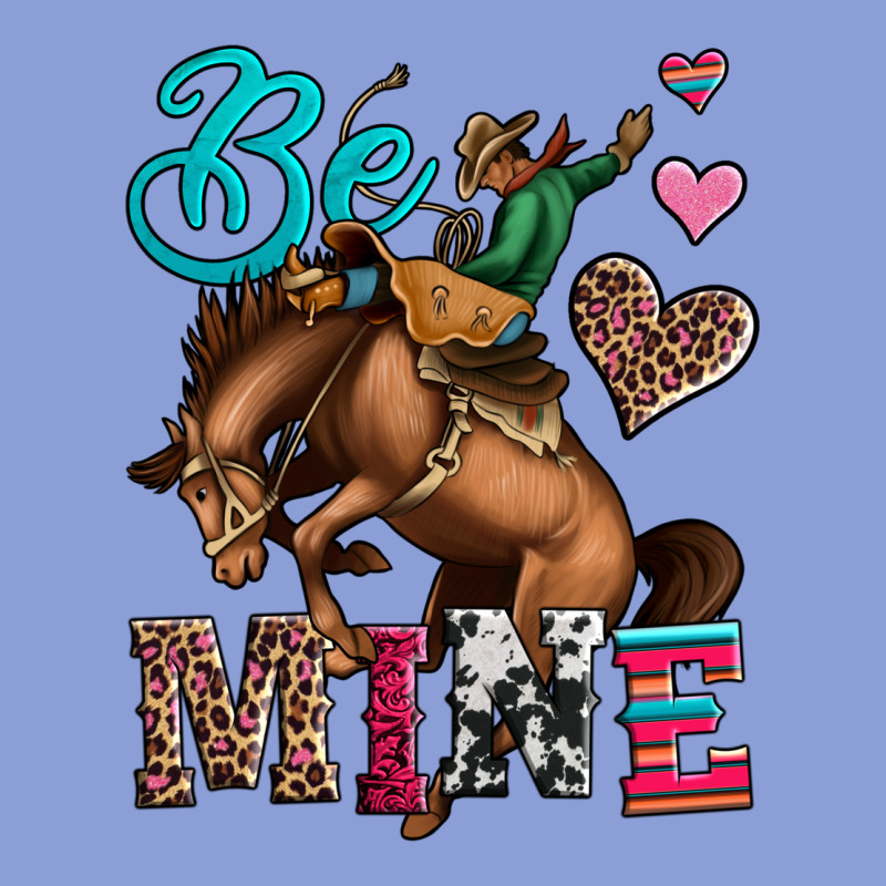 Be Mine Cowboy Rodeo Valentines Day Long Sleeve Tee by Jasminsmagicworld | Teevron