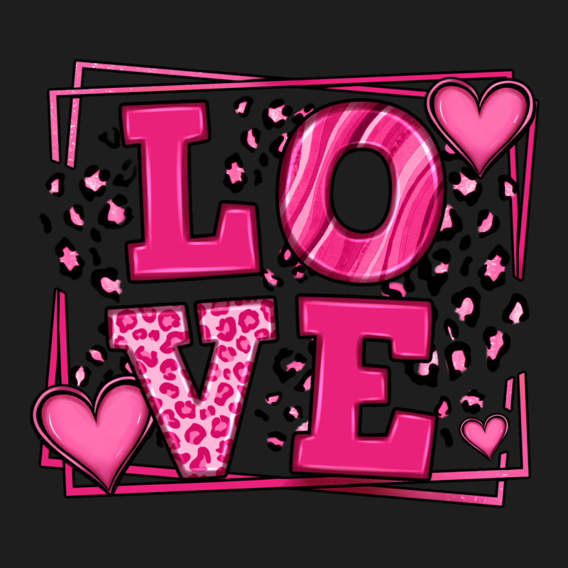 Love Leopard Frame Heavyweight Hoodie by LillyAllenDesigns | Teevron