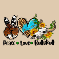 Peace Love  Bullskull Heavyweight Sweatshirt | Teevron