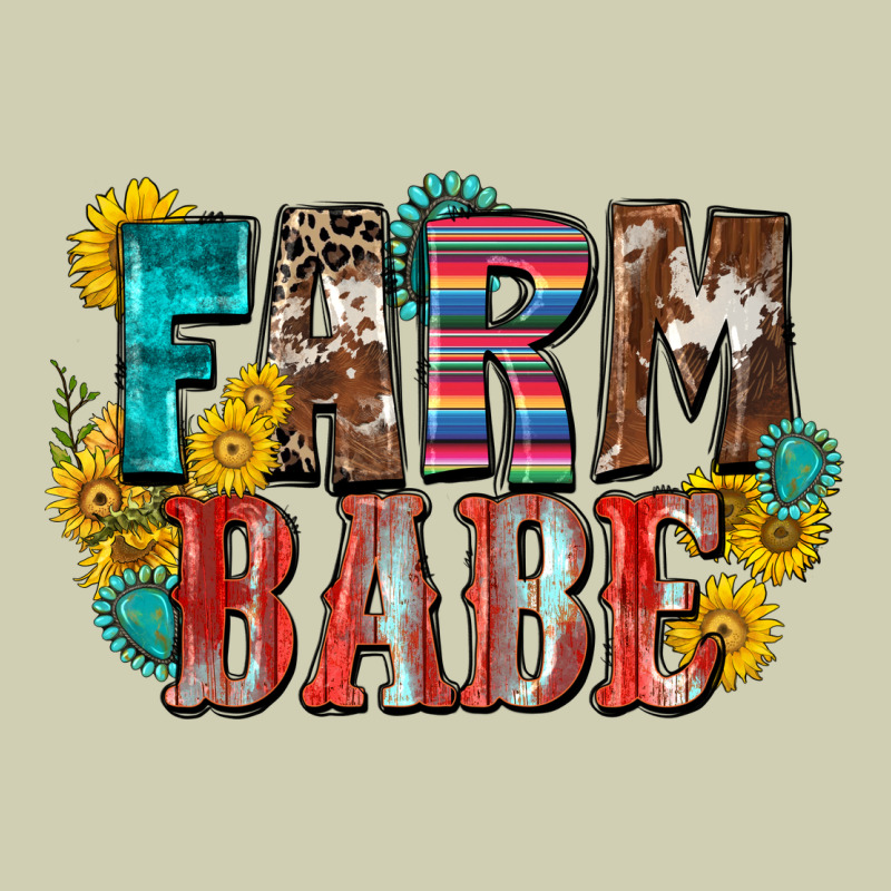Farm Babe Heavy Core Tee by Zillion Design Studio | Teevron