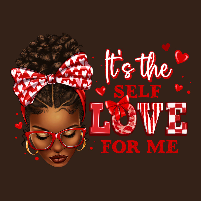 Sorority Colors Red And White It's The Self Love F Heavy Core Tee by texasbilliewilder | Teevron