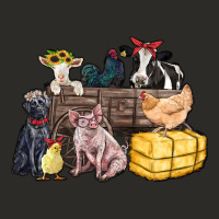 Farm Animals Wagon Heavy Core Tee | Teevron