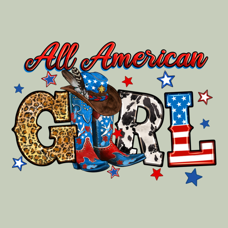 All American Girl Ladies Tee by RanaPortraitStore | Teevron