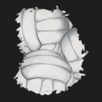 2 Volleyball Patch Classic Tee | Teevron