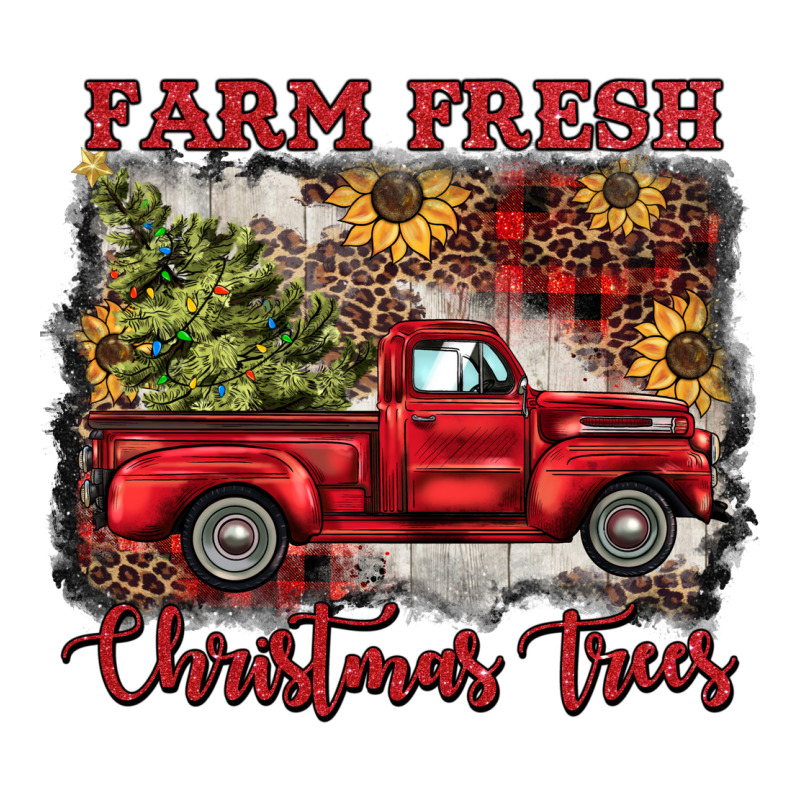 Farm Fresh Christmas Trees Premium Tee by BarkalooDesign | Teevron
