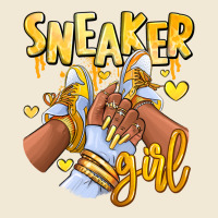 Yellow Sneaker Girl Afro Woman Ladies Tee | Teevron