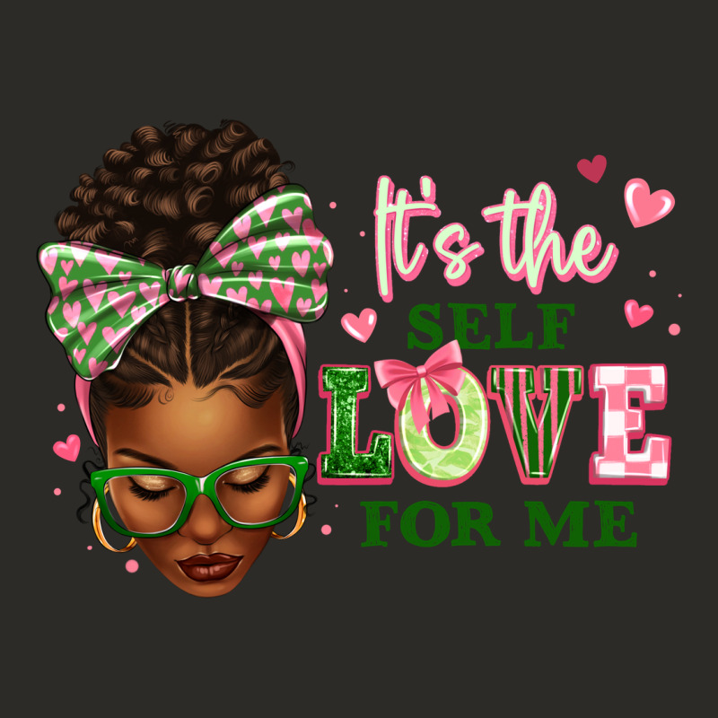 Sorority Colors It's The Self Love For Me Afro Wom Heavy Core Tee by texasbilliewilder | Teevron