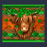 St Patricks Day Long Haired Cow Heavyweight Sweatshirt | Teevron