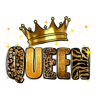 Queen Glitter Ladies Tee | Teevron