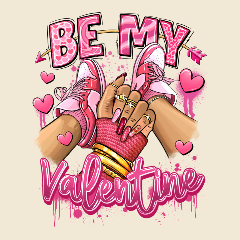 Be My Valentine Light Skinned Girl Sneakers Ladies Tee by RanaPortraitStore | Teevron