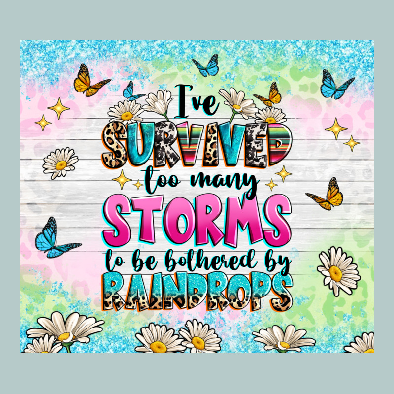 Ive Survived Too Many Storms Heavy Core Tee by texasbilliewilder | Teevron