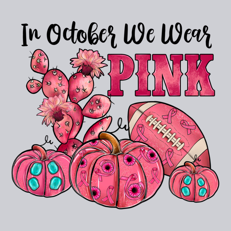 In October We Wear Pink Heavyweight Sweatshirt by JahusDesignShop | Teevron