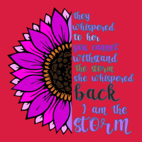 I Am The Storm Sunflower Premium Hoodie | Teevron
