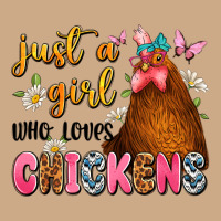 Just A Girl Who Loves Chickens Vintage Hoodie | Teevron